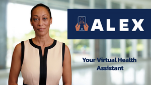 ALEX, a virtual health assistant for clinical trial education